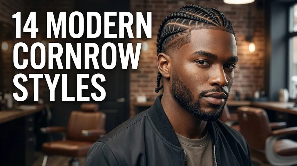 14 Modern Cornrow Hairstyles for Men