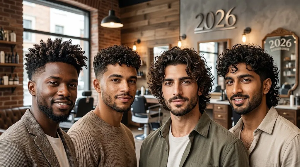 15 Stunning 3B Curly Hair Men Haircuts Ideas for 2026