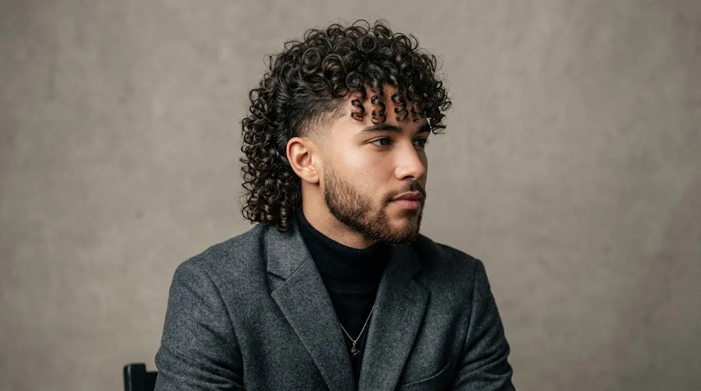 Curly Mullet