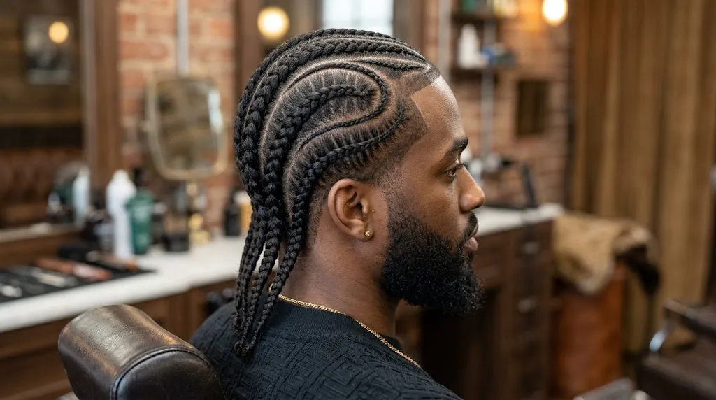 Curved Loop Cornrows