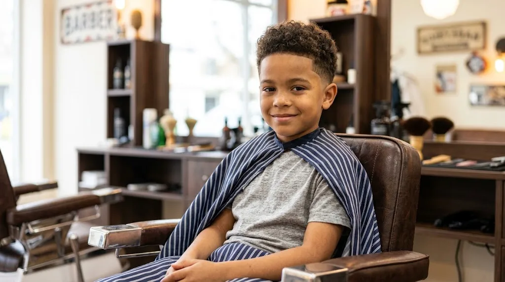Kid-Friendly Curly Taper