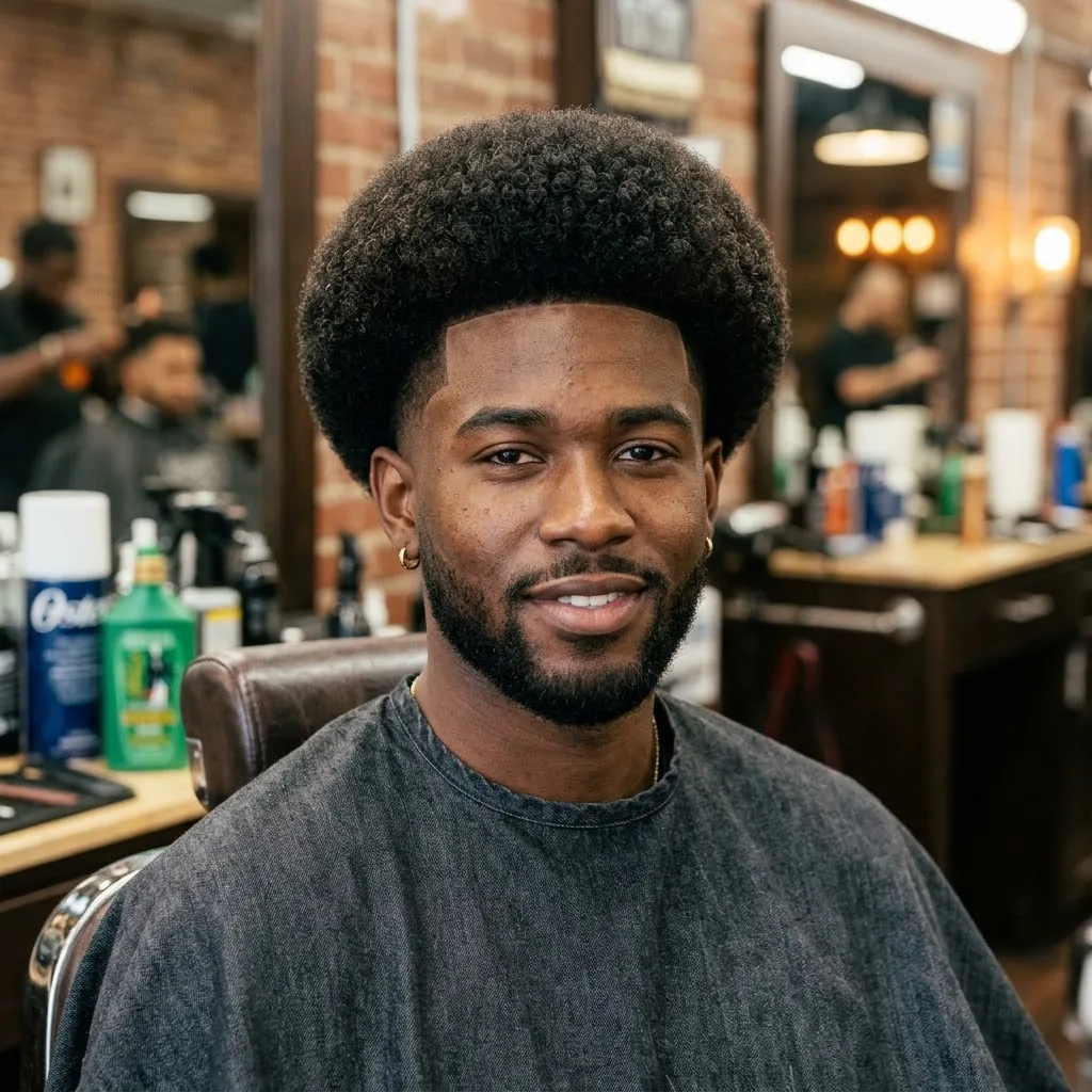Bowl Cut Afro