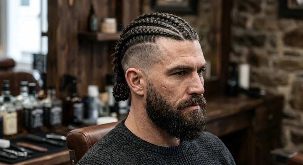 Braided Undercut Warrior