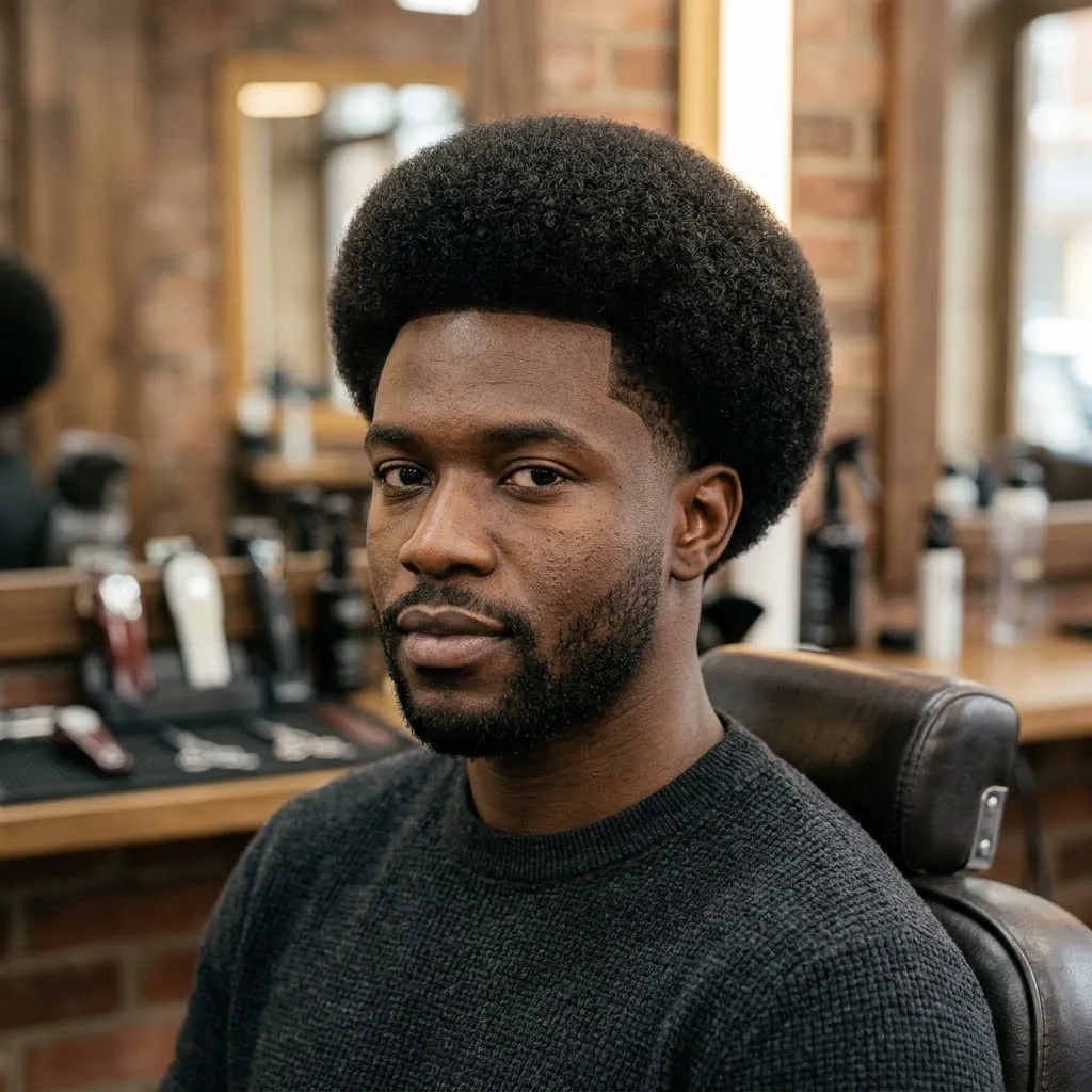 Rounded Afro Taper