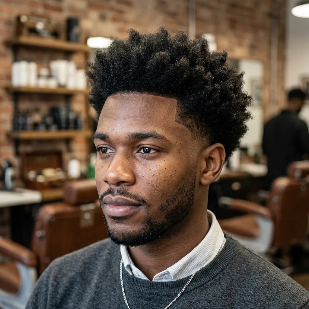 Taper Fade Afro